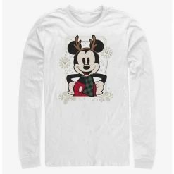 Best deal 🎉 Disney Mickey Mouse Winter Ready Long-Sleeve T-Shirt 🔥