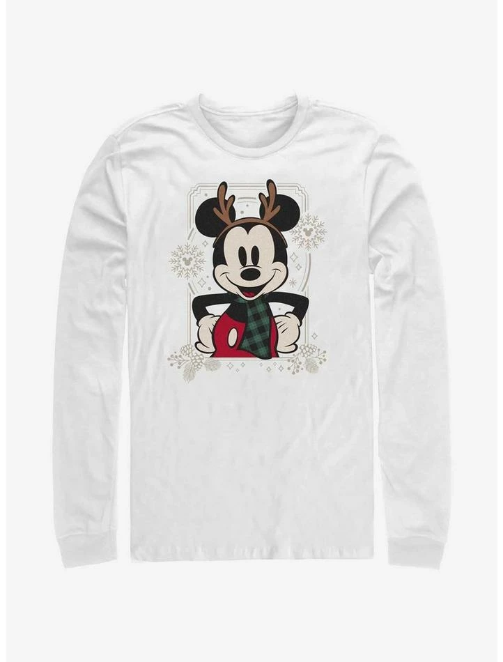 Best deal 🎉 Disney Mickey Mouse Winter Ready Long-Sleeve T-Shirt 🔥