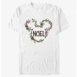 Best Sale 💯 Disney Mickey Mouse Noel Mistletoe Ears T-Shirt ❤️