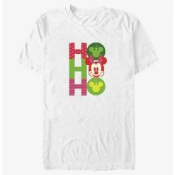 Outlet ❤️ Disney Mickey Mouse Ho Ho Ho Ornaments T-Shirt 💯
