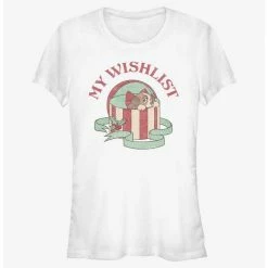 Discount 🥰 Disney Lady and the Tramp My Wishlist 👧 Girls T-Shirt 😀