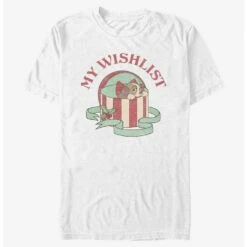 Promo 🛒 Disney Lady and the Tramp My Wishlist T-Shirt 💯
