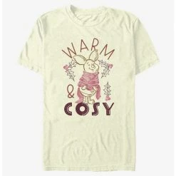 New 😉 Disney Winnie The Pooh Piglet Warm and Cosy T-Shirt 🎁