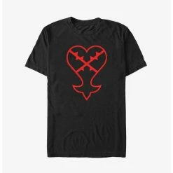 Budget 👏 Disney Kingdom Hearts Heartless Symbol Extra Soft T-Shirt 🥰
