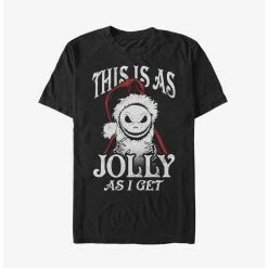 Buy 🔔 Disney The Nightmare Before 🎄 Christmas Santa Jack Jolly As I Get Extra Soft T-Shirt ✨