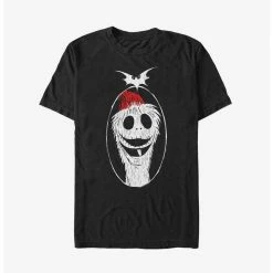 Cheap 😍 Disney The Nightmare Before ❄ Christmas Santa Jack Extra Soft T-Shirt 👍