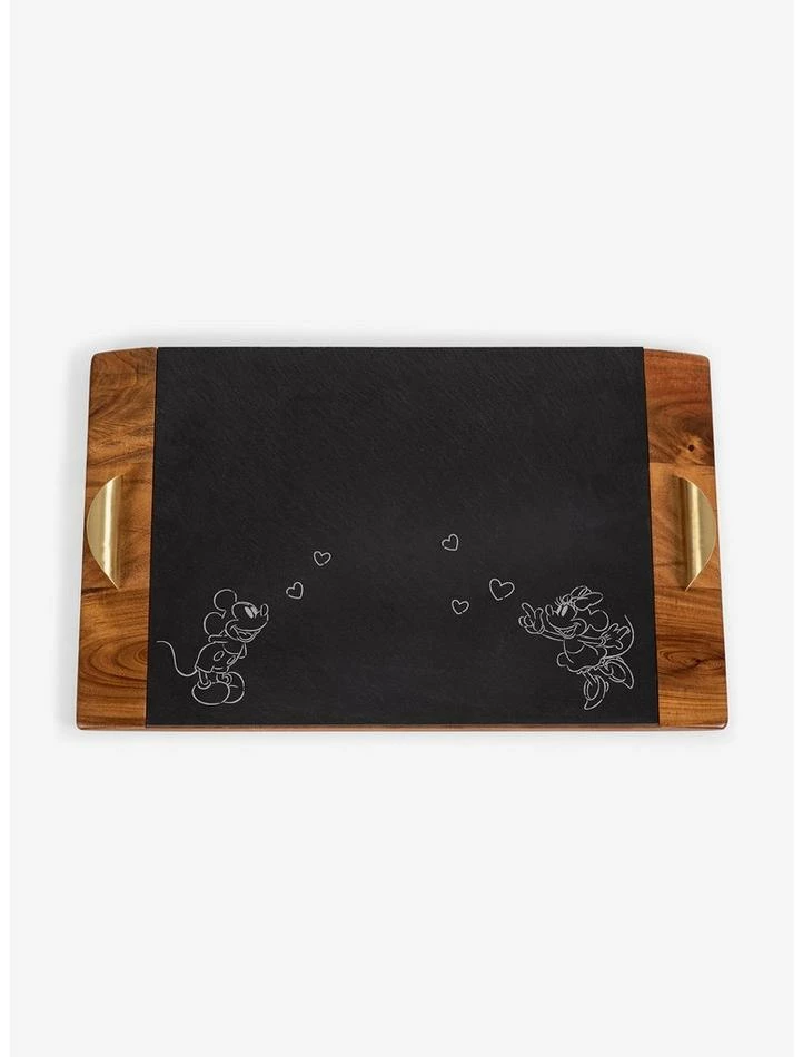 Wholesale ❤️ Disney Mickey & Minnie Mouse Covina Acacia And Slate Serving Tray ⭐ - Image 2