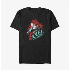 Cheapest ❤️ Disney Kingdom Hearts Axel Sea-Salt Ice Cream Big & Tall T-Shirt 🥰