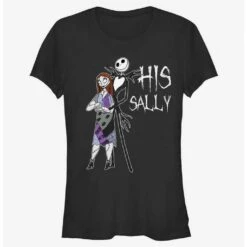 Cheap 🧨 Disney The Nightmare Before ❄ Christmas His Sally 👧 Girls T-Shirt ❤️