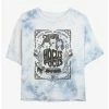 Brand new 👍 Disney Hocus Pocus 💀 Halloween Poster Tie-Dye 👧 Girls Crop T-Shirt ⭐
