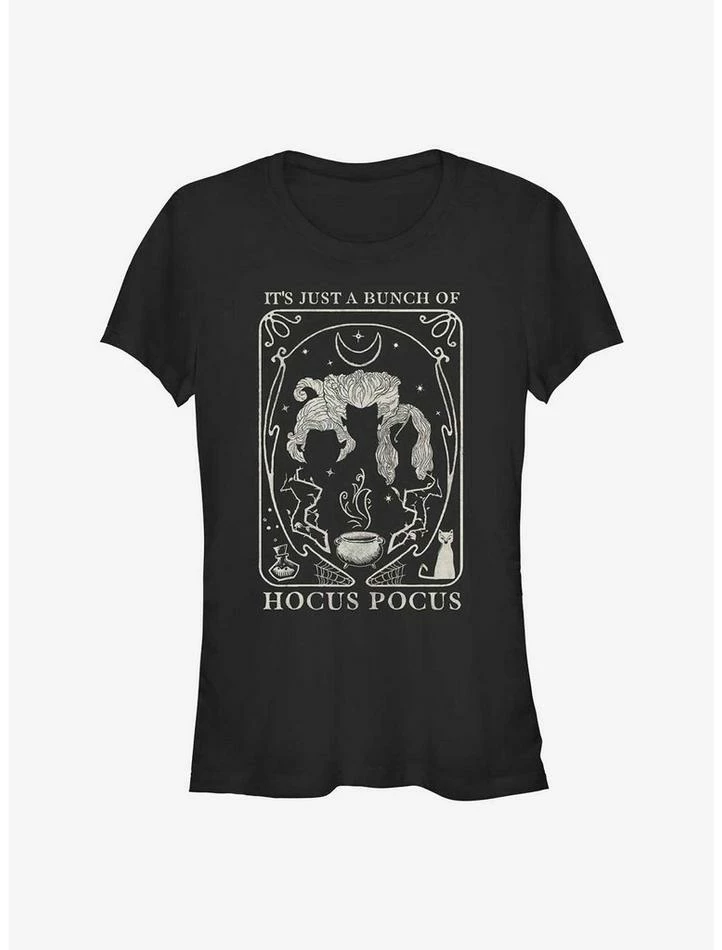 Best Pirce โญ Disney Hocus Pocus Sanderson Sisters Silhouette ๐ง Girls T-Shirt โจ