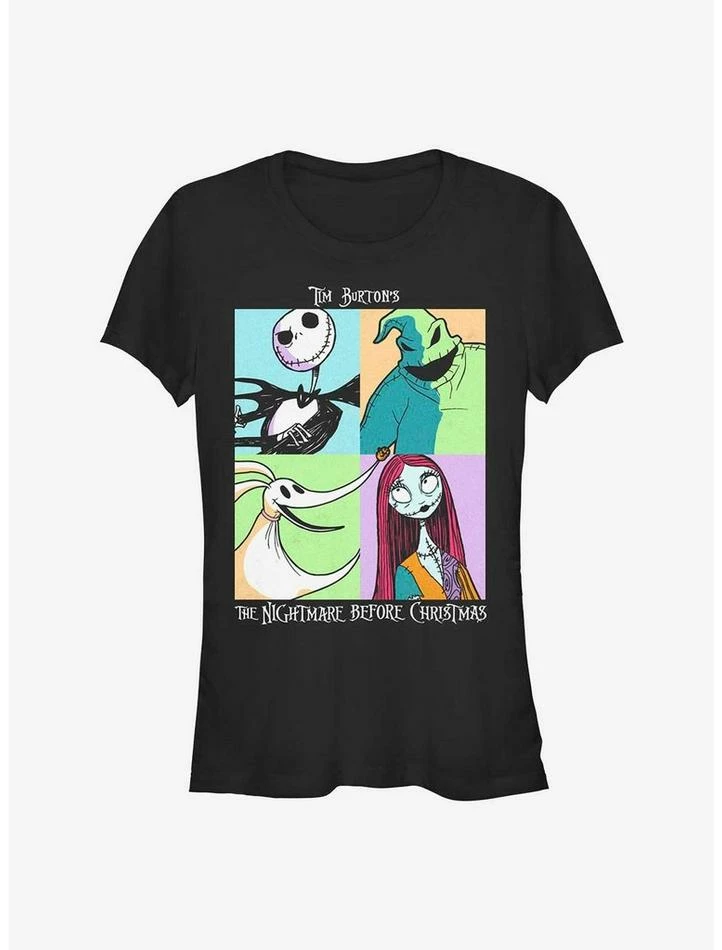 Top 10 🛒 Disney The Nightmare Before 🎄 Christmas Spooky Bunch 👧 Girls T-Shirt 👍