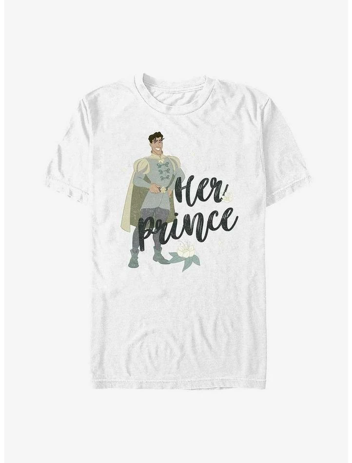 Best Pirce ๐ Disney Princesses Her Prince Naveen T-Shirt โญ