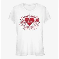 Top 10 😍 Disney Mickey Mouse Daisy's Dating Service 👧 Girls T-Shirt 😀