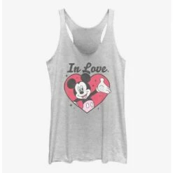 Discount ✨ Disney Mickey Mouse Mickey In Love 👧 Girls Tank 🎁
