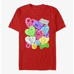 Buy ⌛ Disney Mickey Mouse 🍬 Candy Hearts T-Shirt ❤️