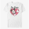 New 👏 Disney Mickey Mouse Mickey In Love T-Shirt 🥰