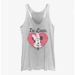 Outlet 🔥 Disney Minnie Mouse Minnie In Love 👧 Girls Tank 🤩