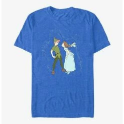 Best reviews of 👍 Disney Tinker Bell Peter & Wendy Kiss T-Shirt ❤️