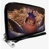 Cheap 🔔 Disney Moana Tamatoa Smiling Face Close Up Zip Around Wallet 🛒