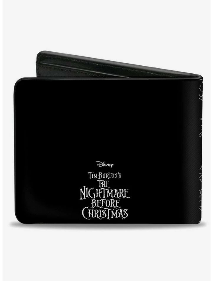 Buy 🌟 The Nightmare Before ❄ Christmas Character Doodles Bifold Wallet 😍 - Image 2