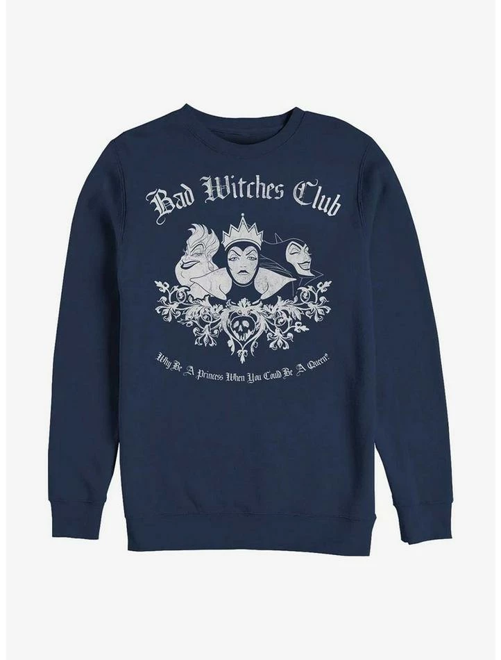 Cheapest ⭐ Disney Villains Bad Witches Club Sweatshirt 🤩