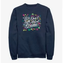Buy 😍 Disney Encanto Don't Talk About Bruno Colorful Sweatshirt 🔥