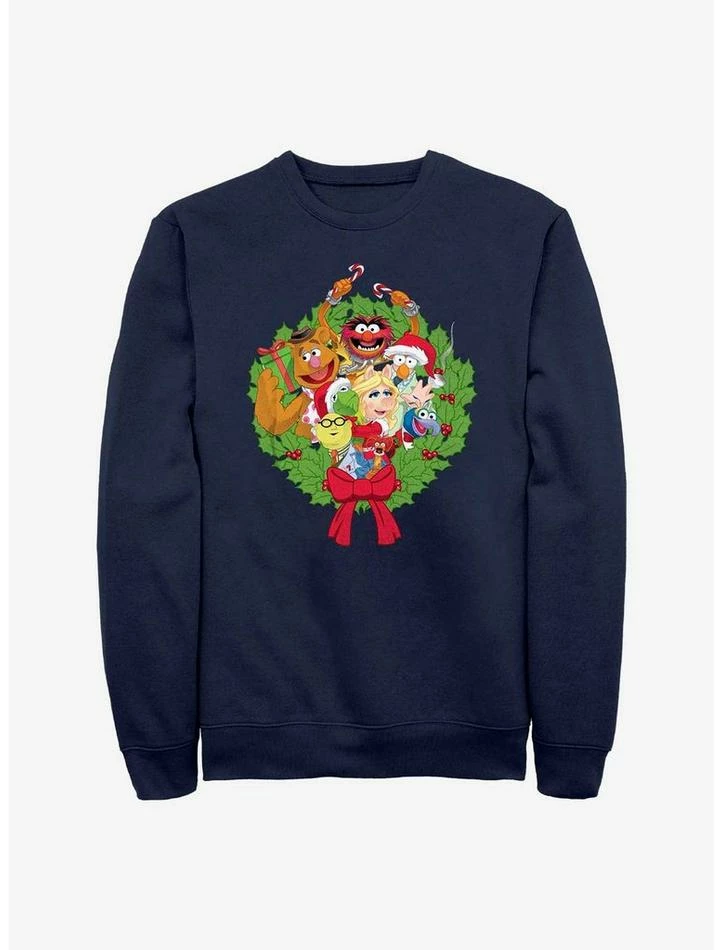 Flash Sale 🔔 Disney The Muppets Holiday Wreath Sweatshirt 🥰