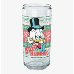 Budget 😀 Disney DuckTales Bah Humbug Scrooge Ugly 🔔 Christmas Can Cup 🎉