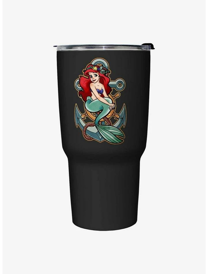 Brand new ๐ Disney The Little Mermaid Anchor Ariel Travel Mug ๐ฅฐ