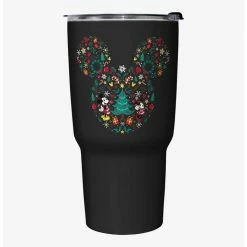 Best deal 😉 Disney Mickey Mouse Holiday Icon Ears Travel Mug 🔔