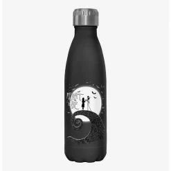 Discount 🛒 Disney The Nightmare Before 🎅 Christmas Jack and Sally Meant To Be Water Bottle 👏