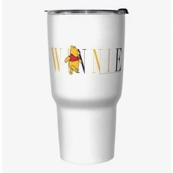 Best Sale 💯 Disney Winnie The Pooh Winnie Logo Travel Mug 🎁