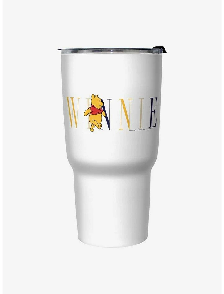 Best Sale 💯 Disney Winnie The Pooh Winnie Logo Travel Mug 🎁