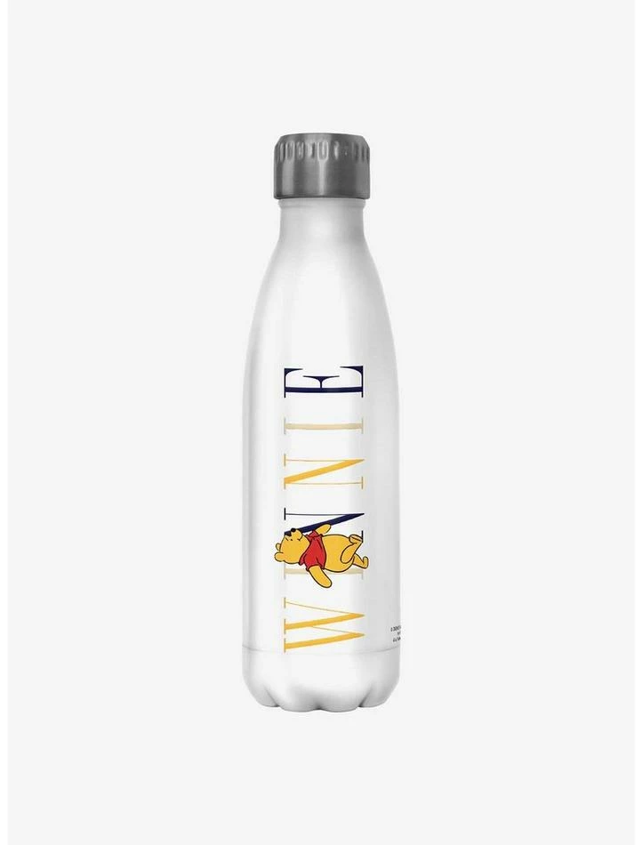 Deals 🤩 Disney Winnie The Pooh Winnie Logo Water Bottle ⭐