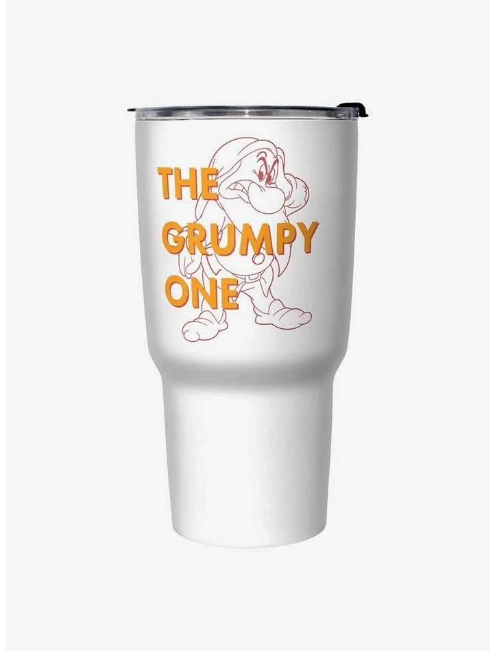 Deals 👏 Disney Snow White and the Seven Dwarfs One Grumpy Dwarf Travel Mug 🤩